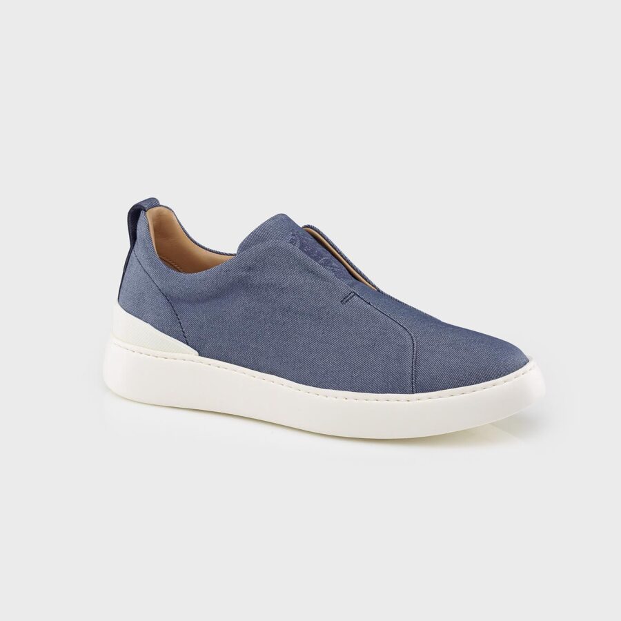 Bergamo slip-on Sneakers Denim Blue