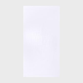 Bonifacio Crest  Beach Towel White