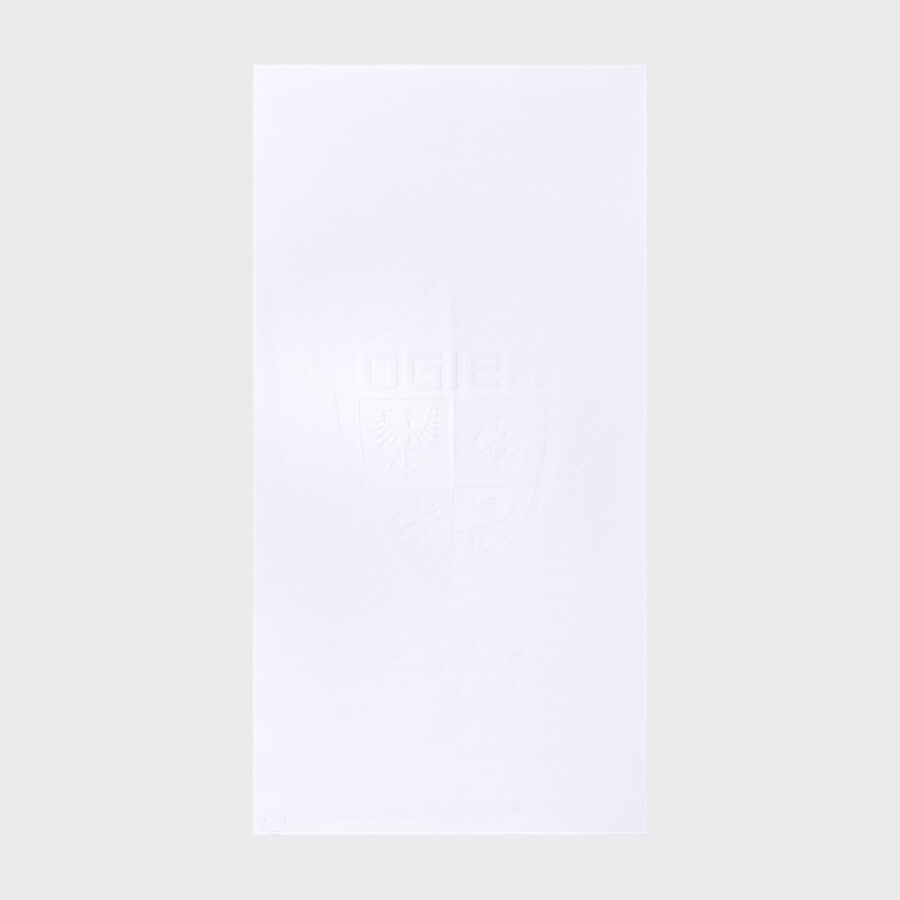 Bonifacio Crest  Beach Towel White