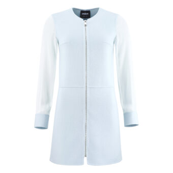 Kennedy dress blue cloud
