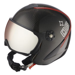 Ogier Kitzbuhel Carbon Red Helmet Red