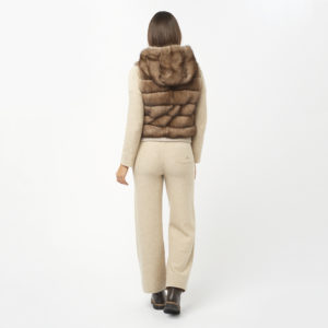 Moscow Reversible Vest Sable