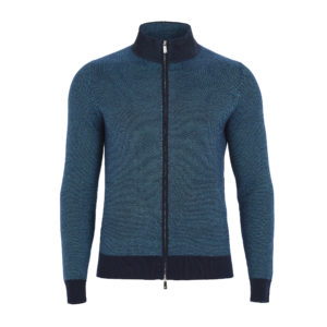 Ogier Ourasi Cashmere Sweater Travel Kit Navy Azure